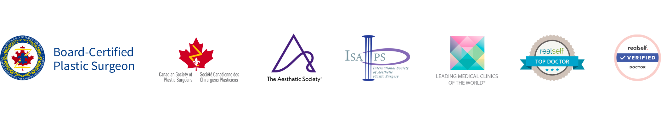 Board-Certified Toronto Plastic Surgeon, Member of CSPS,  ASAPS, ISAPS